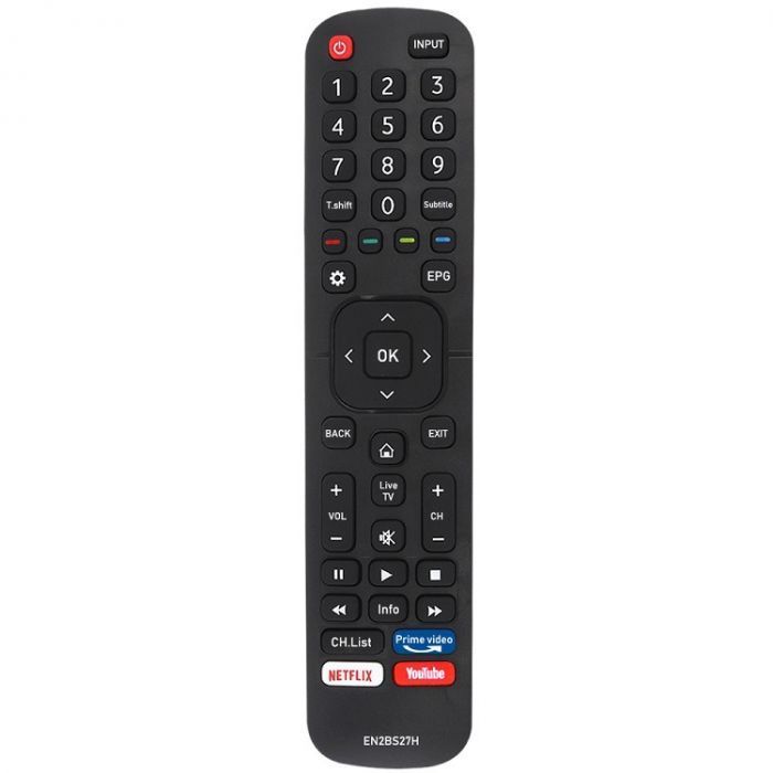 Hisense EN2BS27H replacement remote control for Hisense 4K UHD LED TV ...