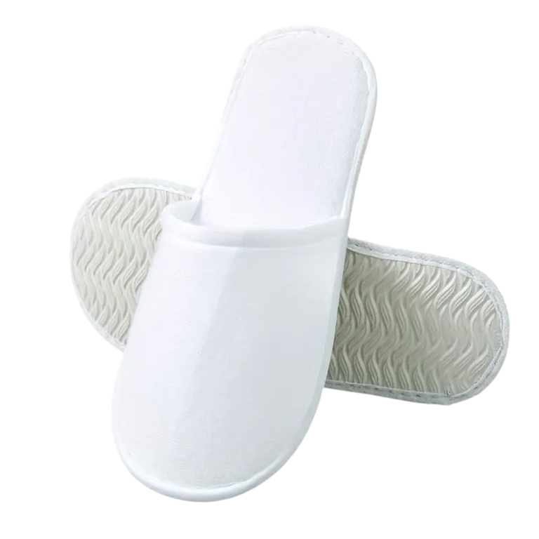 Disposable Hotel/Spa/Travel Slippers - Pack of 20 Pairs (5.5mm Sole)