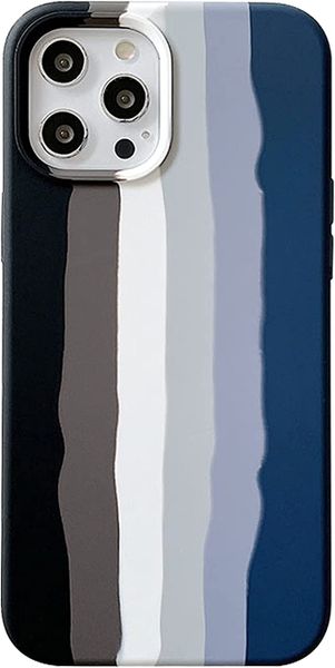 Black Striped Silicone Case for iPhone 13 Pro and Pro Max Varients