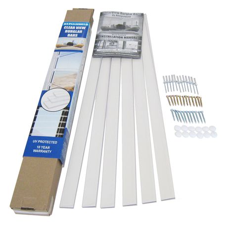Klingshield Clear View Burglar Bars - 120cm