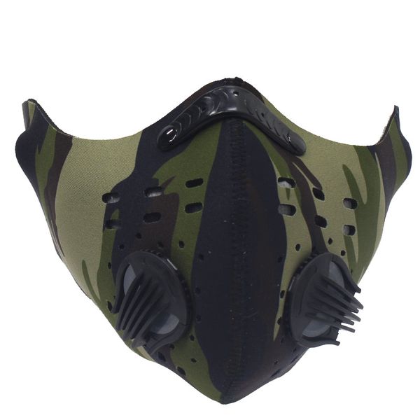 Neoprene Dual Valve Respirator Mask - Washable and Reusable - Skin Friendly