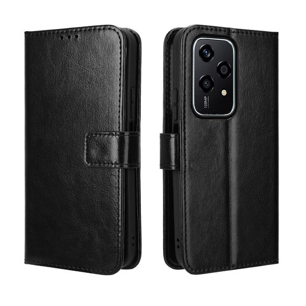 Leather Cover compatible for Honor 200 Lite 5G Shockproof Retro Case