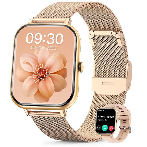 Smart Watch 1.83" Large Screen Bluetooth Call Smartwatch IPX67 Waterproof -
