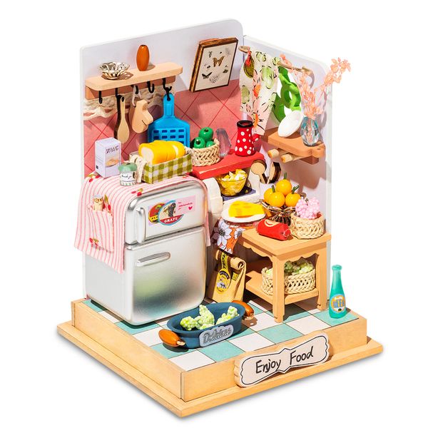 Robotime - Taste Life Kitchen DIY Miniature Room Kit