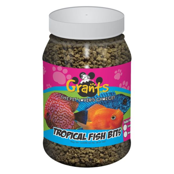 Grants Tropical Fish Bits 300g x 6