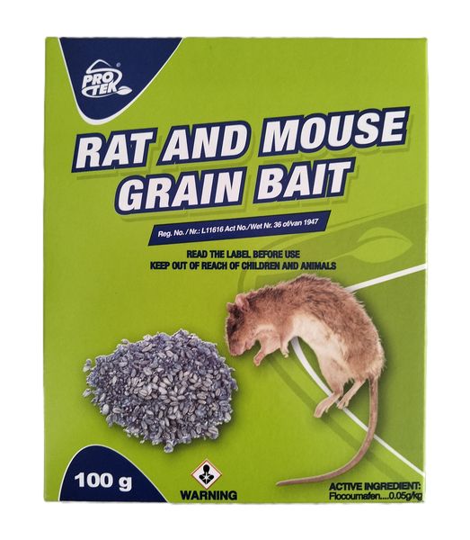 Protek 100g Rat and Mouse Grain Bait