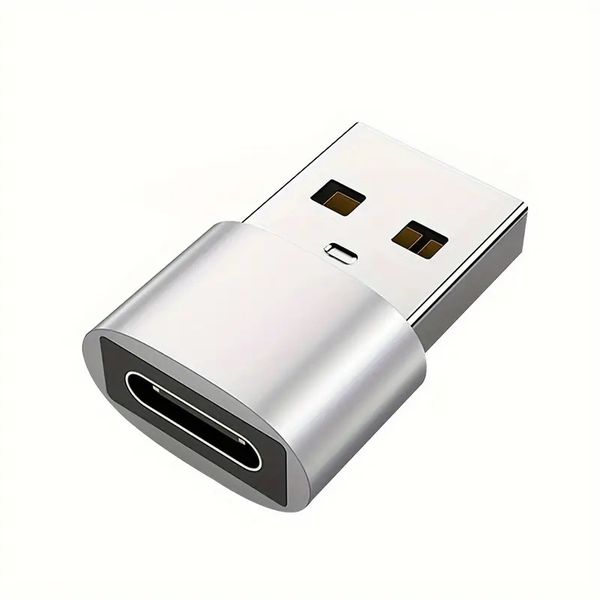 USB Male to Type-C Female Fast Charging Converter Adapter