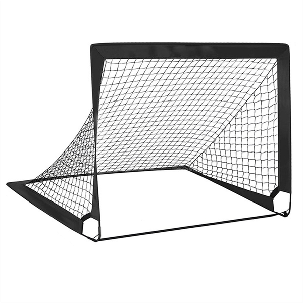 Black Children's Football Goal Mobile Training Football Goal