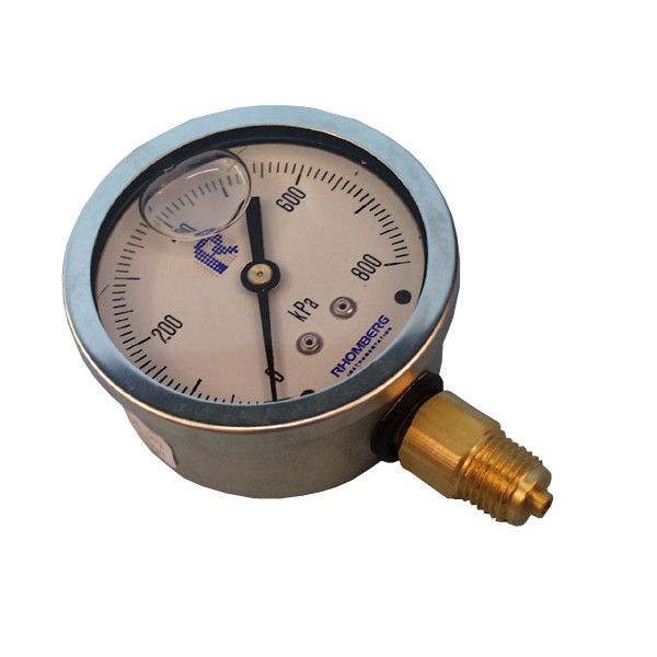 Pressure Gauge Glycerine 0-800Kpa