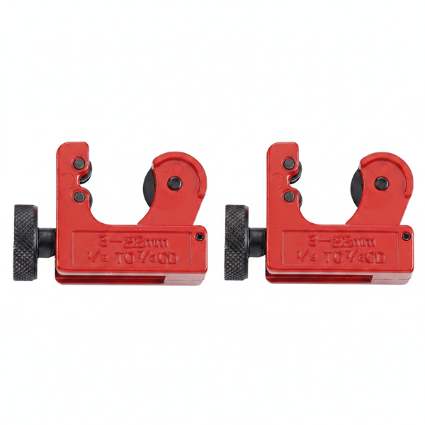 Force Mini Tube Cutter for 3mm to 22mm Pipes - Durable and Precise - 2 Pack