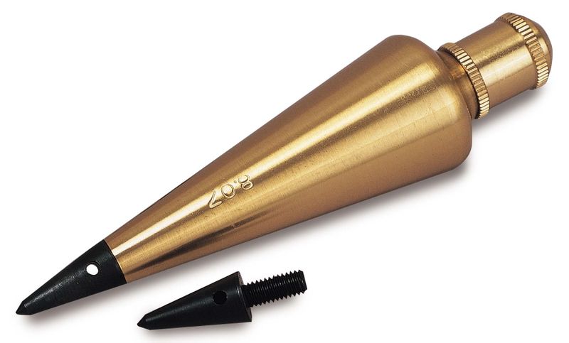 STANLEY - 224g Brass Plumb Bob