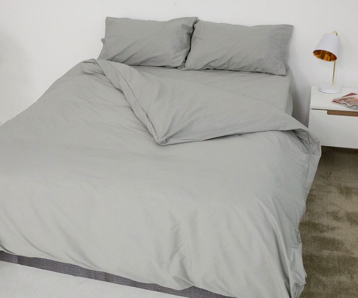 George &amp; Mason - 180TC Polycotton Duvet &amp; Fitted Sheet Set