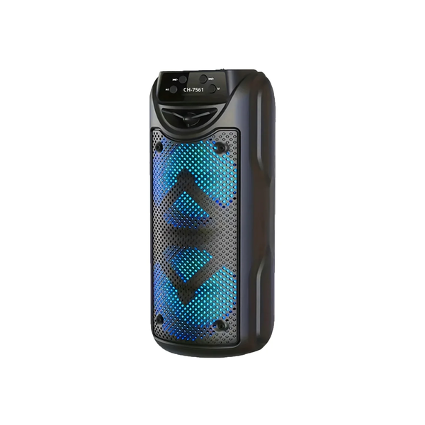 Portable RGB Lighting Wireless Bluetooth Speaker 3"x2