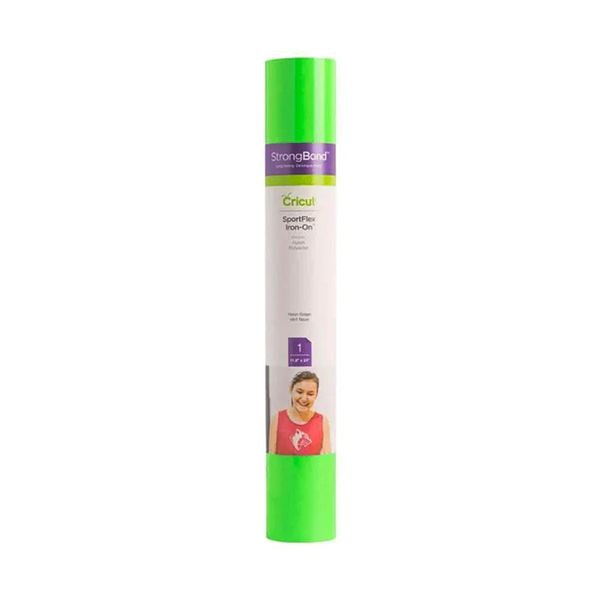 Cricut SportFlex Iron-On 30x60cm Neon Green 2004450
