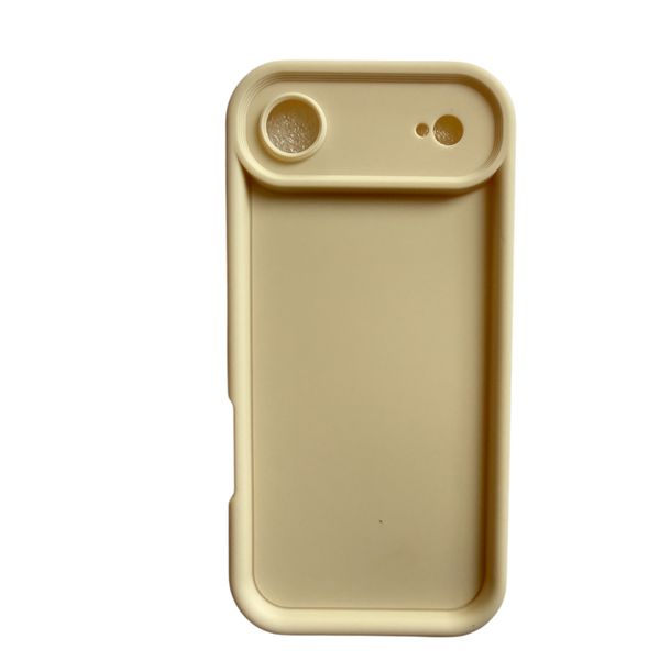 White Solid Colour Shock- Proof Phone Case Compatible with iPhone 17 Air
