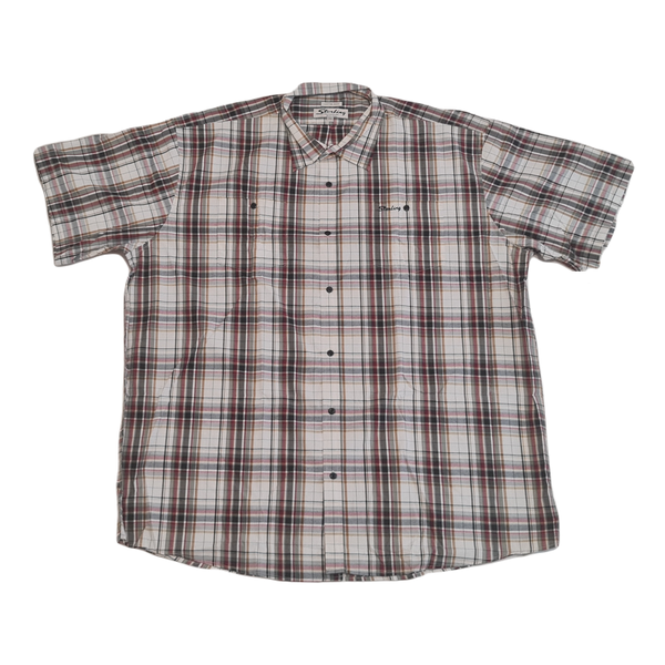 Sterling Check Shirt White/Green/Red image