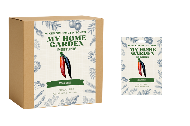 Chilli Grow Kit Complete - Assam chilli + Seed pack