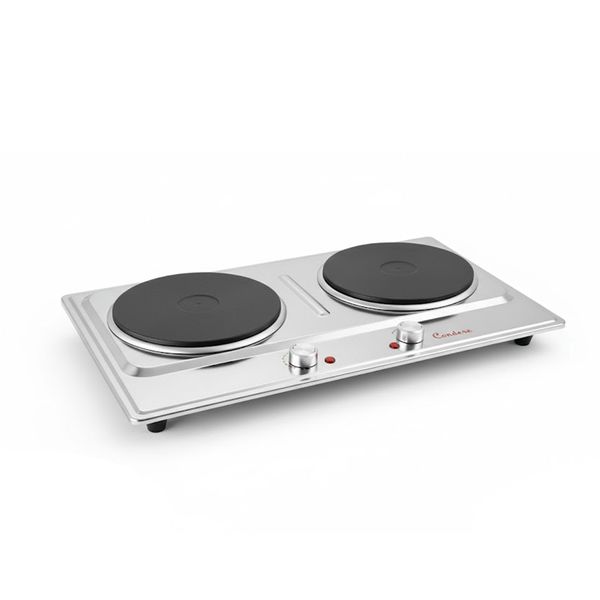 Double Hot Plate - Electric Coil Stove (2 Burner)