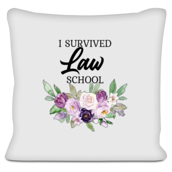 I Survived Law School Lawyer Graduation Gift Scatter Cushion