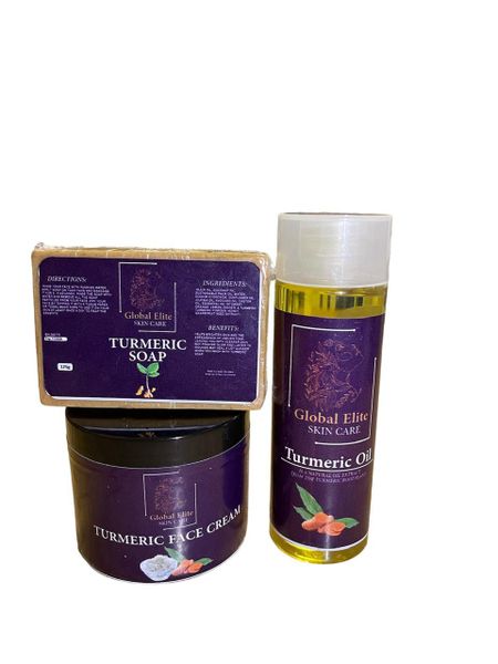 Turmeric Soap &amp; Oil &amp; Face Cream