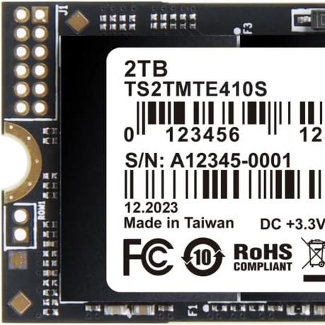 Transcend Internal Solid State Drive - MTE410S 2TB M.2 2242 NVMe