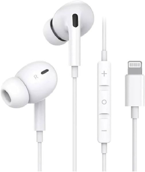 Lightning Port Headset / IOS Noise-Reducing Wired Earphones Remote Control