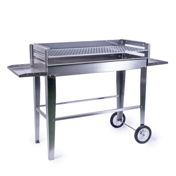 Tp Mobile Braai 900 made of Brushed 430 stainless steel