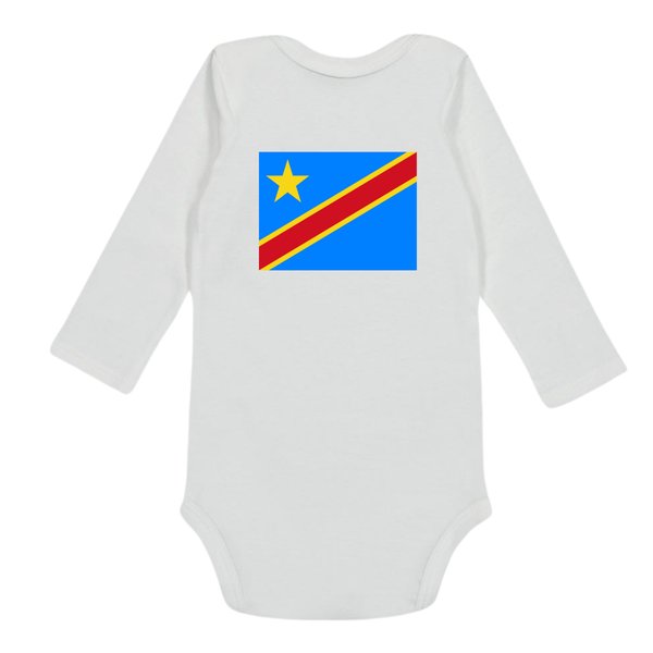 Baby Long Sleeve Vest - DR Congo