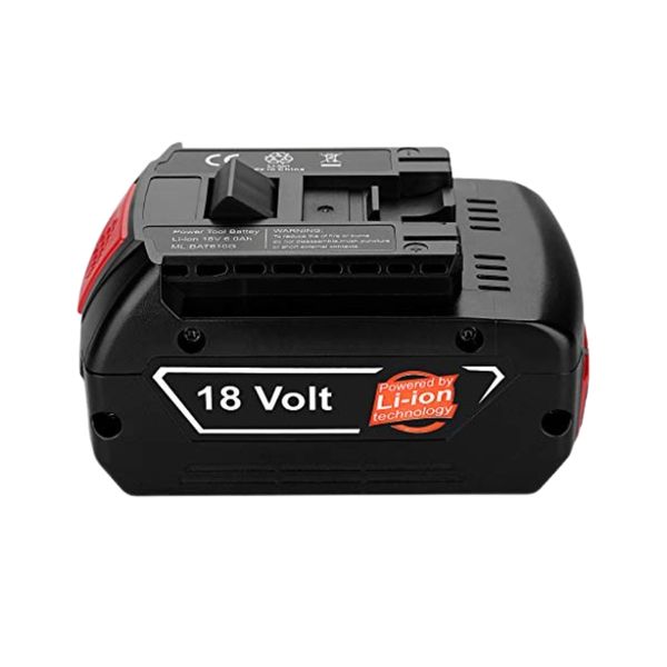Replacement Battery for Bosch Tools 18V - 6.0AH (Pack of 2)