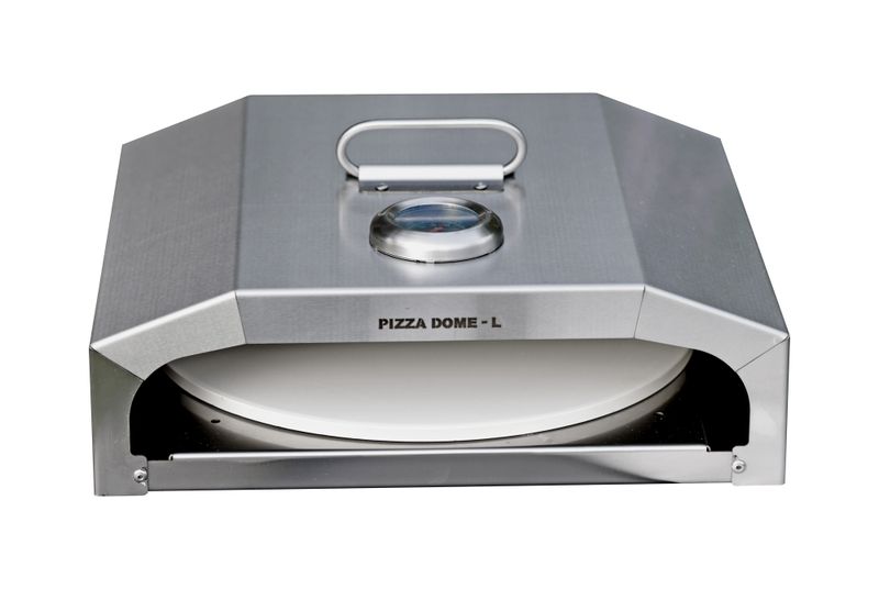 Single Large Pizza Dome -with ceramic stone and thermometer
