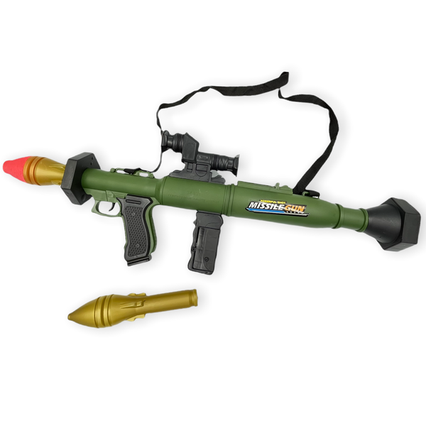 Super Gunman Large Missile Military Toy Gun - Shooting Toys for Boys