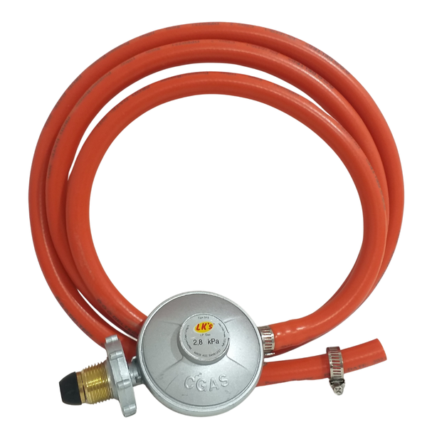 LK's Gas Regulator &amp; Hose Kit - Bull Nose