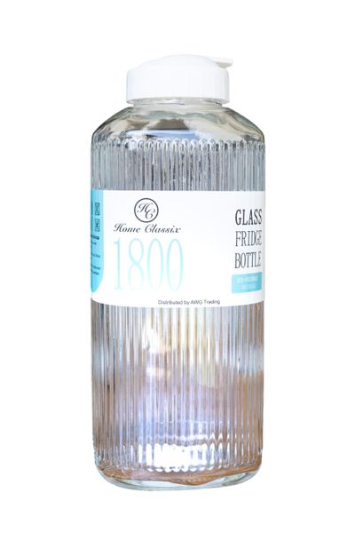Home Classix Glass Fridge Water Storage Bottle (1.8 l)