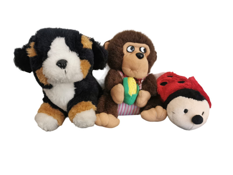 3 Pack of Brown Teddy Bears
