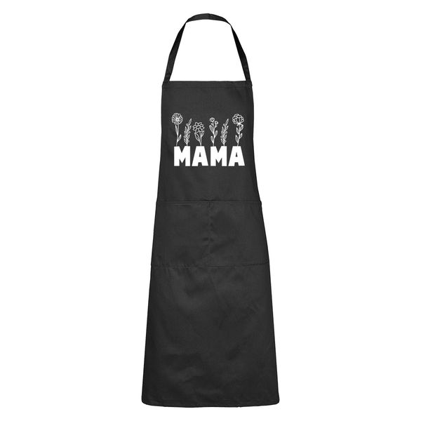 Mama - Flowers - Apron