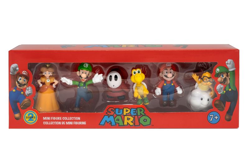 Super Mario Bros.U Figurine Mini Set 6piece Shy Guy