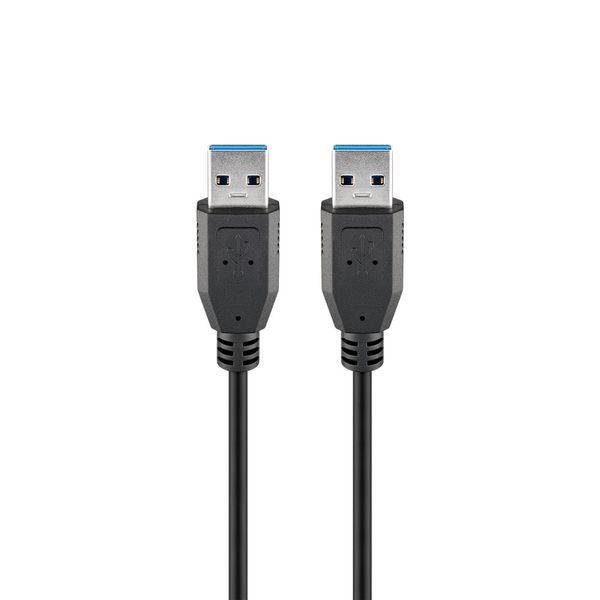 Goobay USB 3.0 M-M SuperSpeed Cable - Black