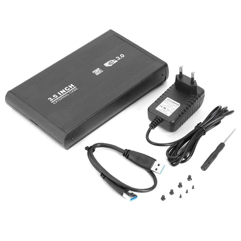 3.5-inch Hard Disc Driver Enclosure with EU Power Adapter | Shop Today ...