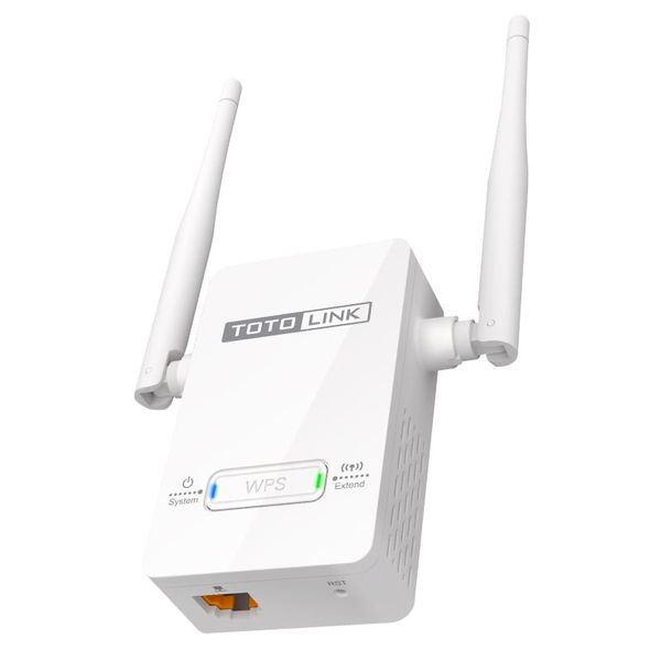 Totolink EX200 300MB 2.4GHz Plug Mounted Range Extender 1x Lan &amp; 2x Antenna