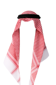 Arab Desert Shemagh Muslim Keffiyeh Head Wrap Scarf & Aqel Rope - 2 ...
