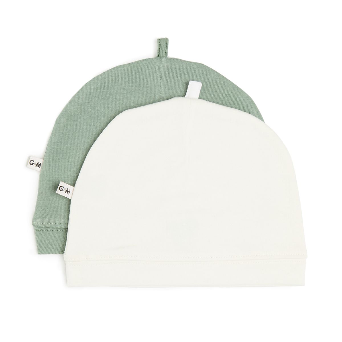 George & Mason Baby - 2 Piece 160GSM Cotton Beanie Set - Green | Shop ...