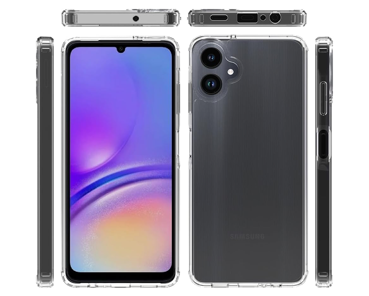 Clear Slim TPU, Shockproof Case Compatible with Samsung Galaxy A06
