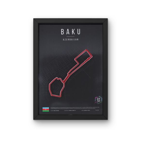Formula 1 3d Racetrack - Baku