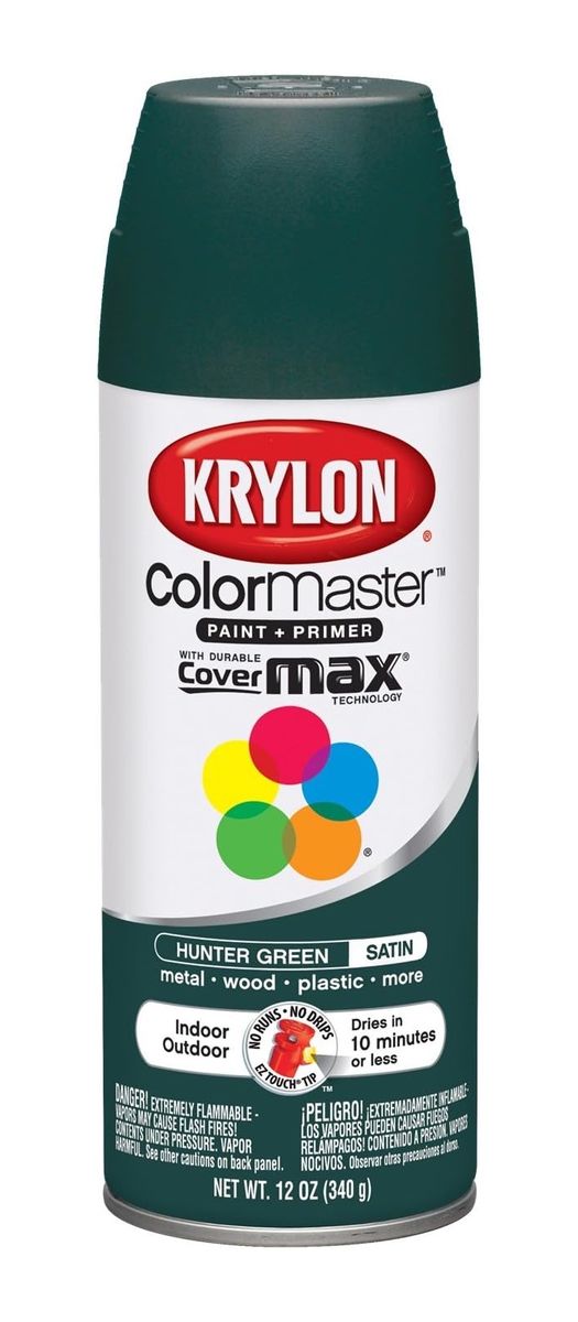 Krylon ColorMaster Satin Hunter Green - 354ml | Shop Today. Get it ...