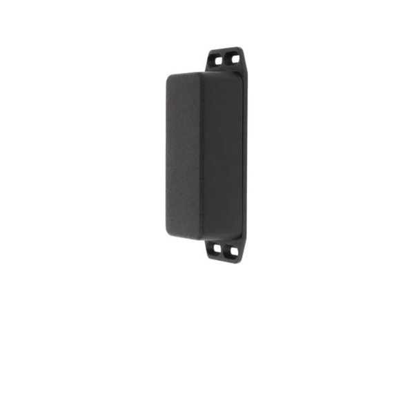 1590AFLBK Diecast Aluminium Enclosure - 93×39×31mm, Black, Flanged