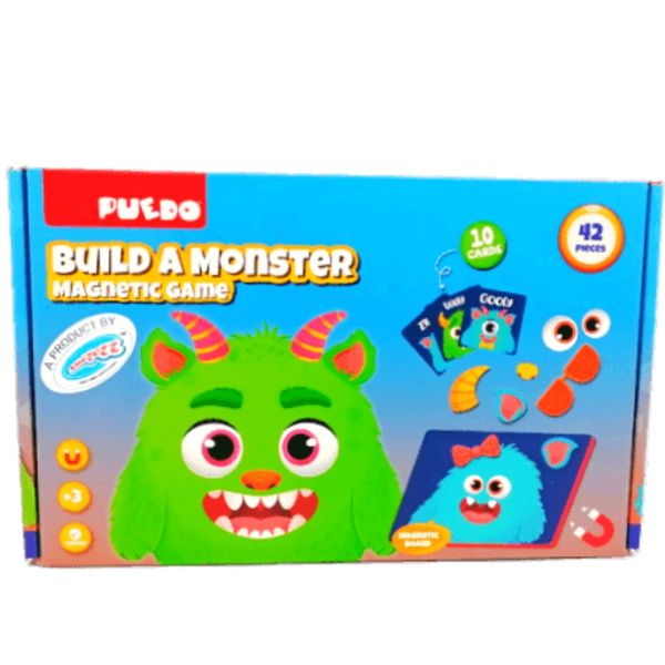 Puedo - Build A Monster Magnetic Game