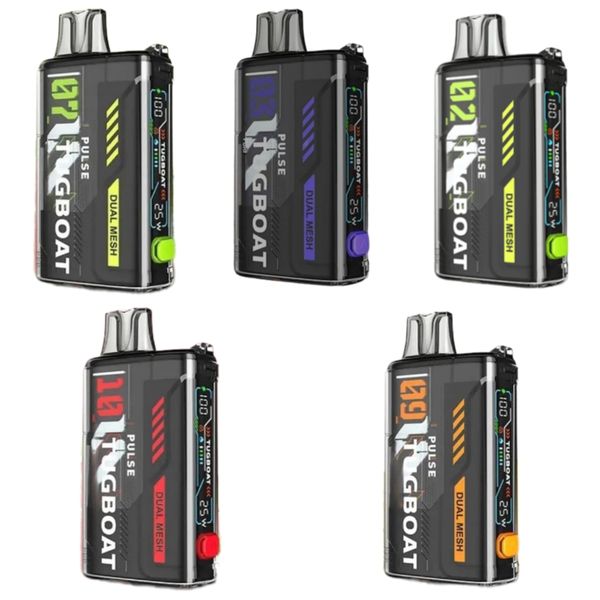 Tugboat Pulse 20000 Puffs Disposable Vapes - Variety Combo (Pack of 5)