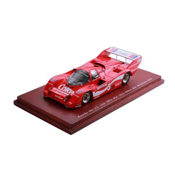 Porsche 962 #5 IMSA "Coke" 1986 Collectors Die Cast Model Car (10438)
