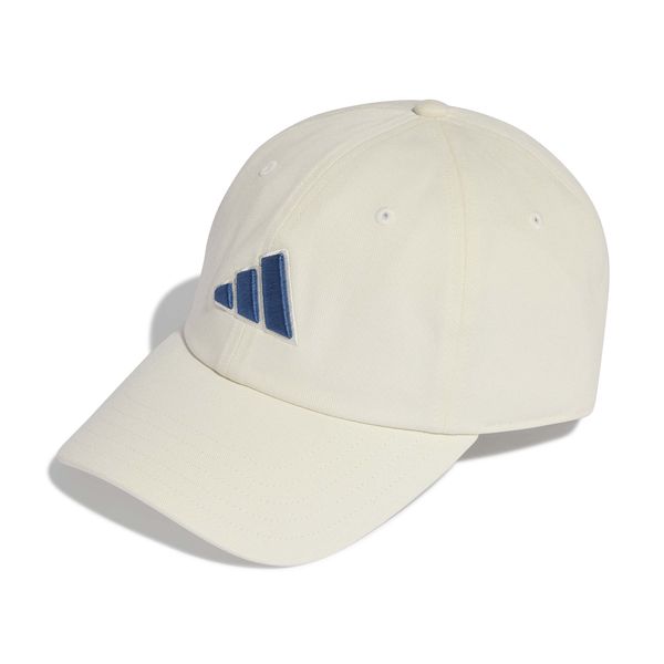 adidas Dad Cap Tonal Logo - Off White/Dusku Petrol