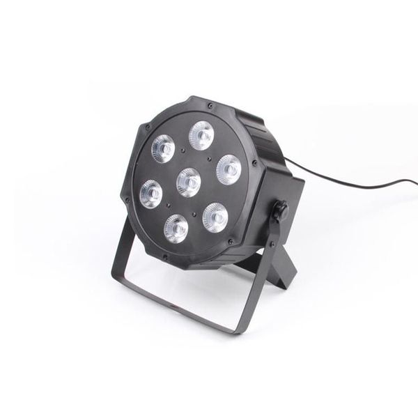 7 LED Mini Flat Par Stage Light